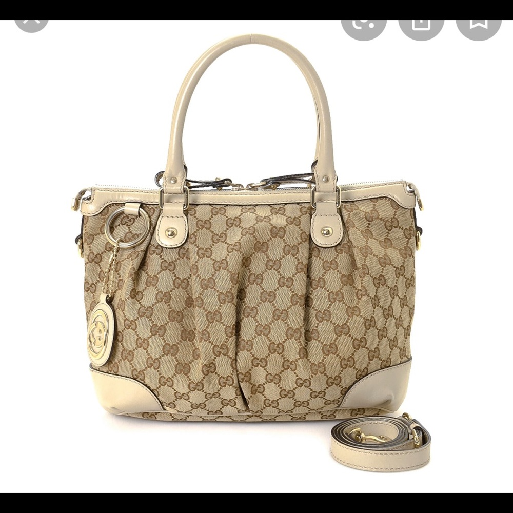 Authentic Gucci canvas GG BAG